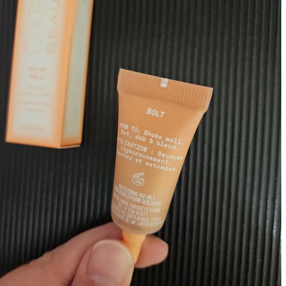 Item Beauty Hey Hi Halo Liquid Highlighter Bolt ~ Deluxe Sample Size - Picture 2 of 8